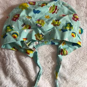 Toy Story scrub cap with buttons